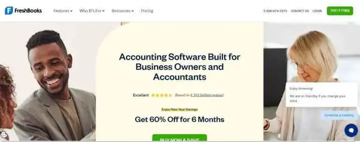 FreshBooks is an accounting software for small business